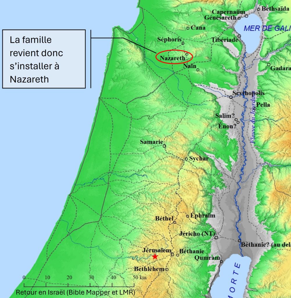 Mapa de la perícopa 26