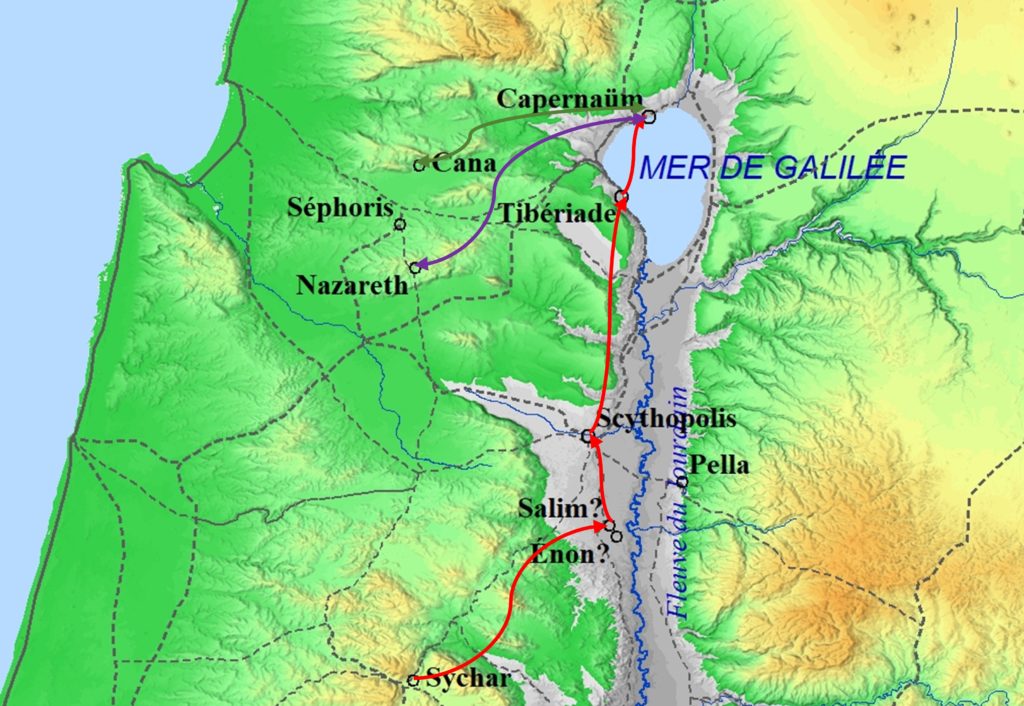 Déplacement en Galilée