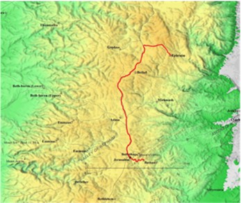 Viaje de Efraín a Betania