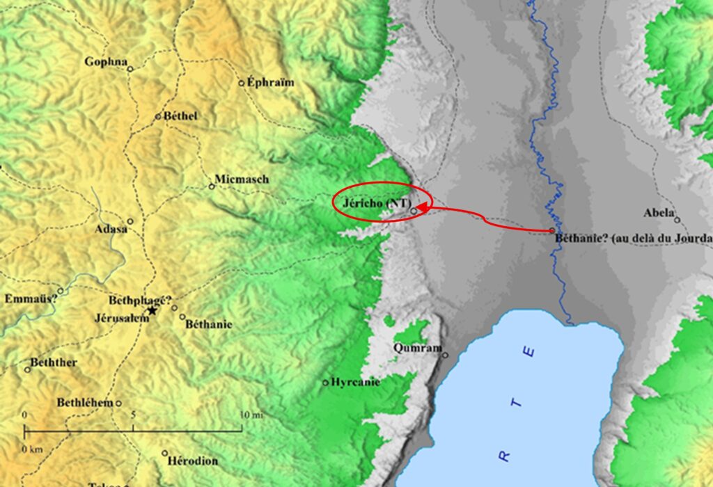 Map of Jericho