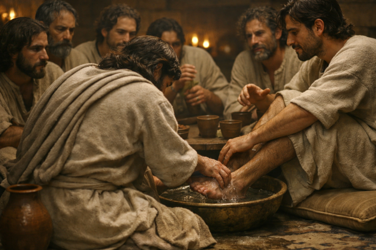 PER313 - The Messiah Jesus washes his disciples’ feet