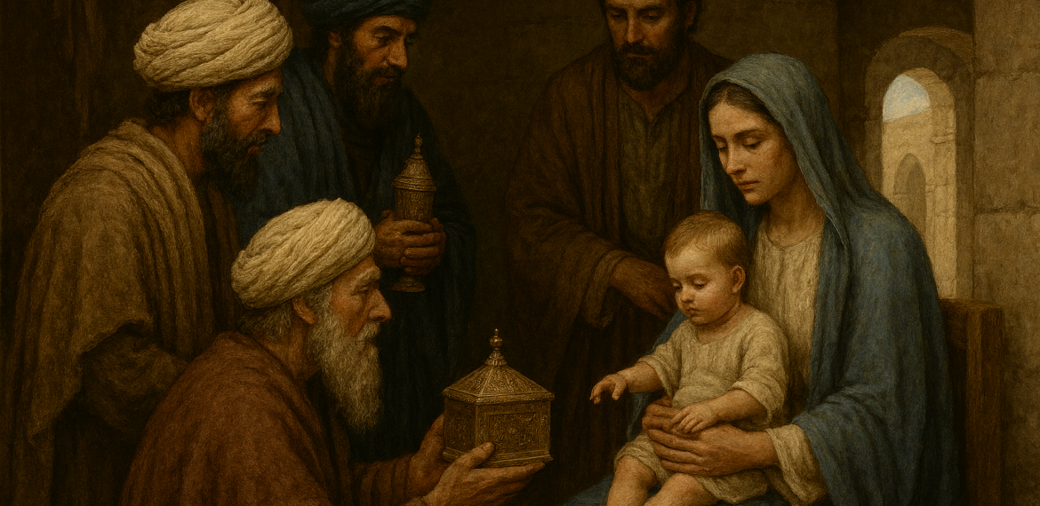 PER021 –	L’Enfant Jésus adoré par les Mages