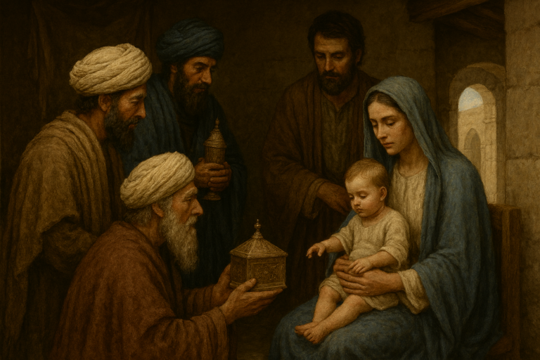 PER021 -	L’Enfant Jésus adoré par les Mages