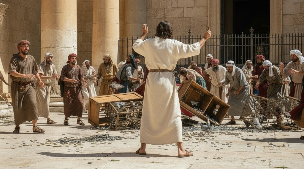 ANN075 – Les vendeurs chassés du Temple