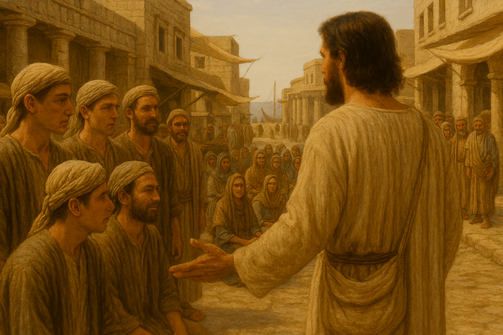 Le Messie Jésus à Capernaüm