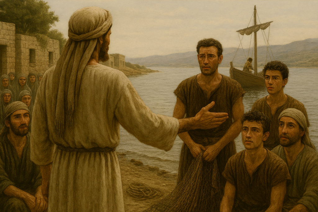 Confirmation de l'appel des disciples