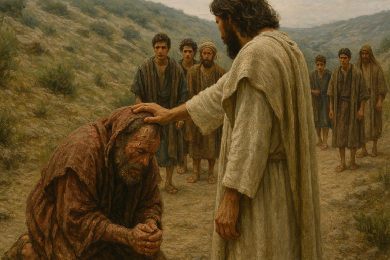 PER109 - La guérison d’un lépreux après le sermon sur la montagnes