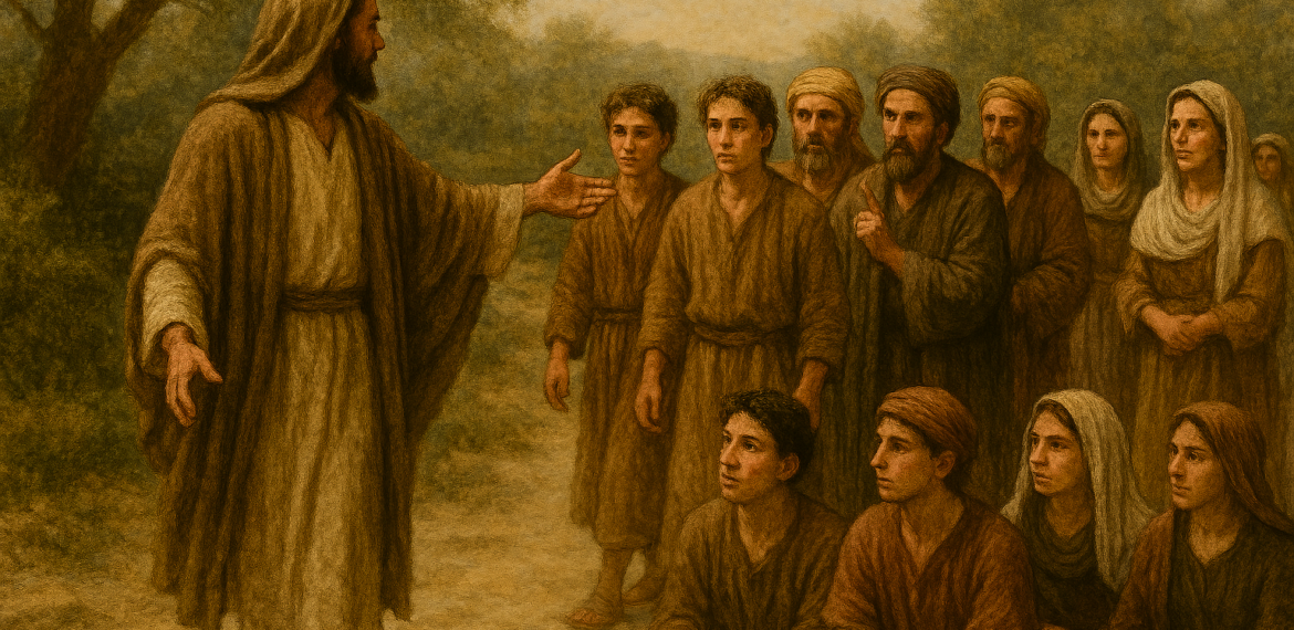 PER118 – Le Messie Jésus, avec ses disciples, annonce le royaume de Dieu