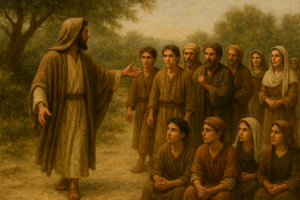 PER118 – Le Messie Jésus, avec ses disciples, annonce le royaume de Dieu