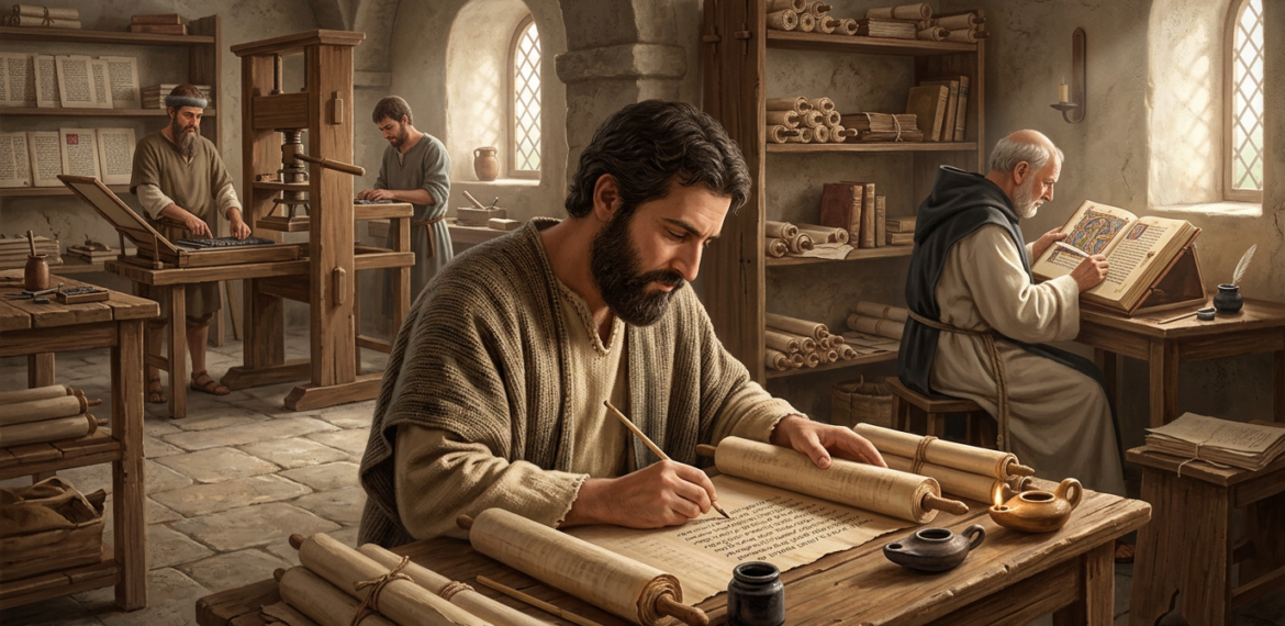 BIB000 – L&rsquo;incroyable odyssée de la transmission de la Bible