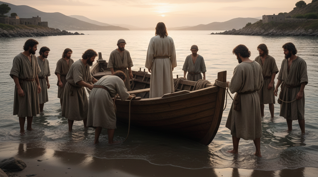 ANN111 – La destination des disciples après la multiplication des pains