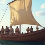 PER183- Départ en barque pour la ville de Magdala