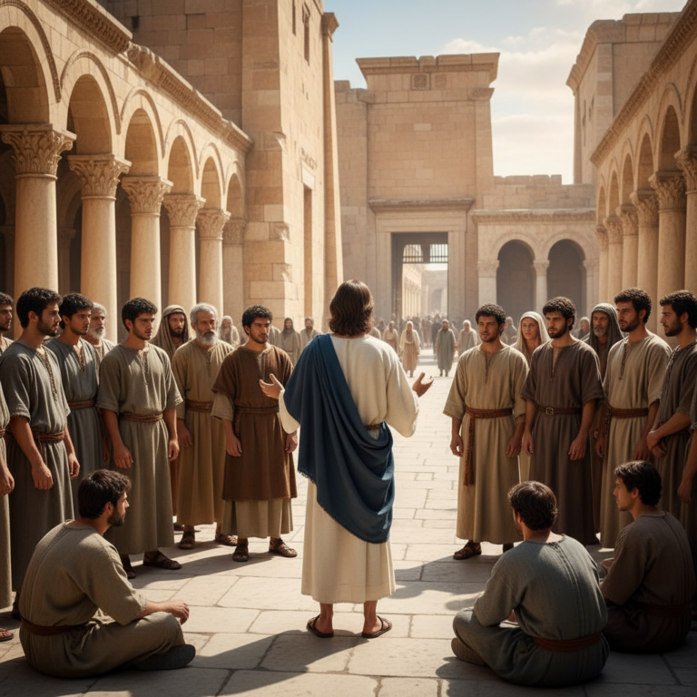 PER213 - Enseignement du Messie Jésus au temple