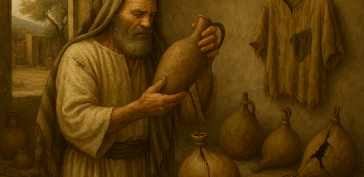 PAR003 – Le drap neuf et les outres neuves