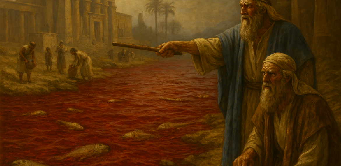 PLA002 – La première plaie : l’eau du Nil changée en sang