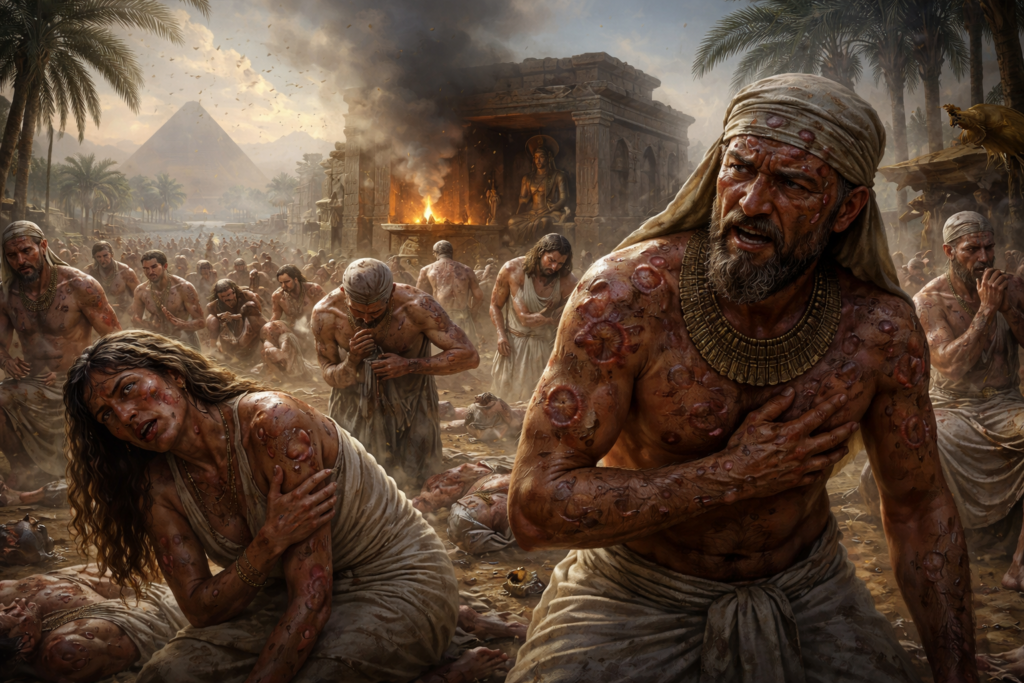 La sixième plaie d'Egypte