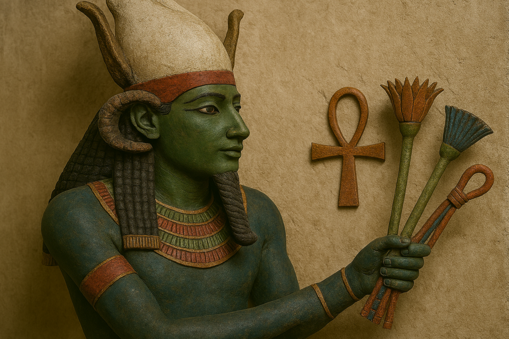 le dieu égyptien Osiris