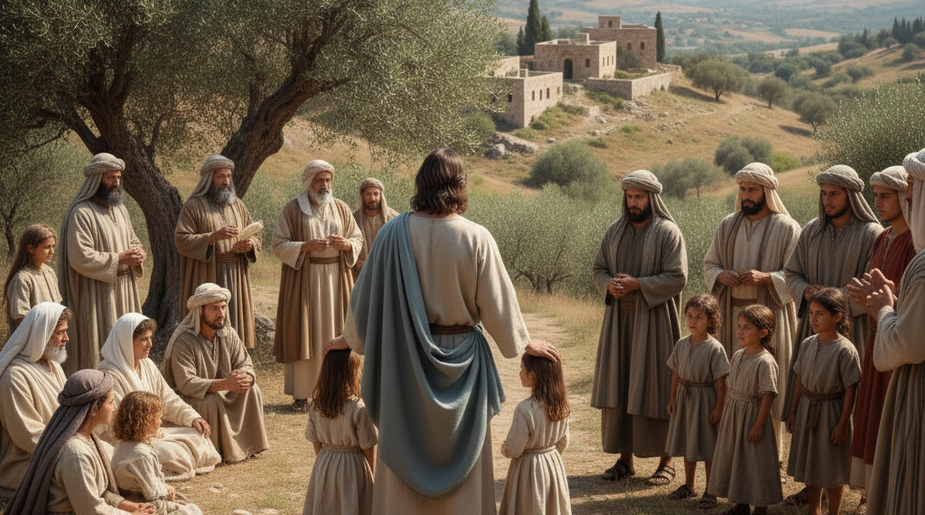 PER263 – Le Messie Jésus bénit des petits enfants