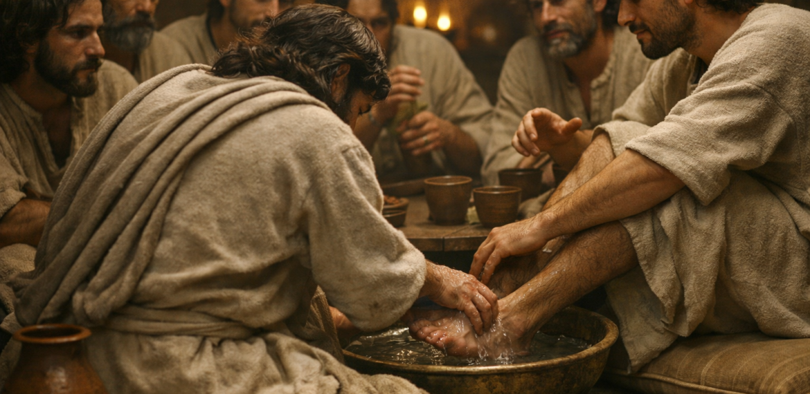 PER313 – Le Messie Jésus lave les pieds de ses disciples