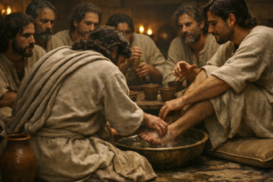 PER313 – Le Messie Jésus lave les pieds de ses disciples