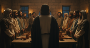 PER326 – Le Messie Jésus et ses disciples chantent les psaumes