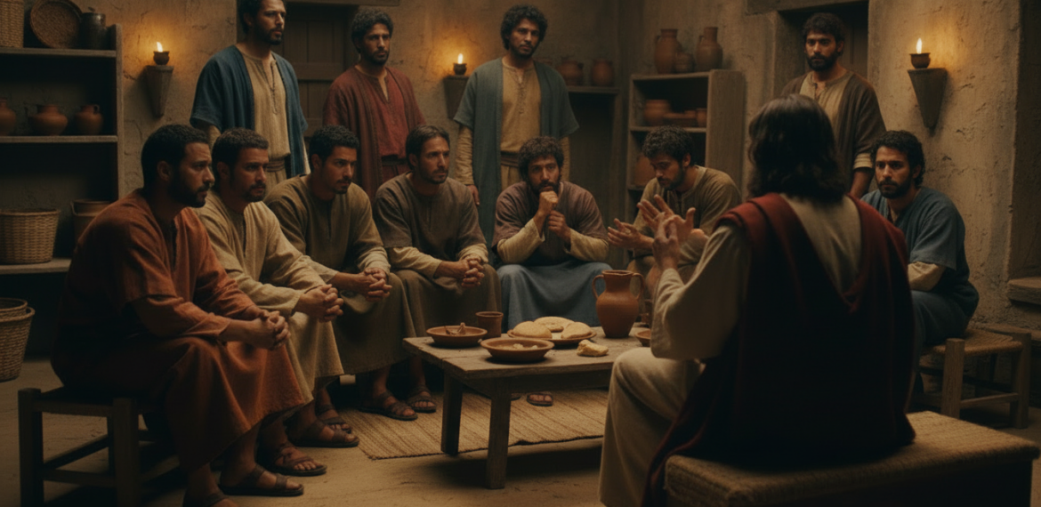 PER323 – Le Messie Jésus réconforte ses disciples