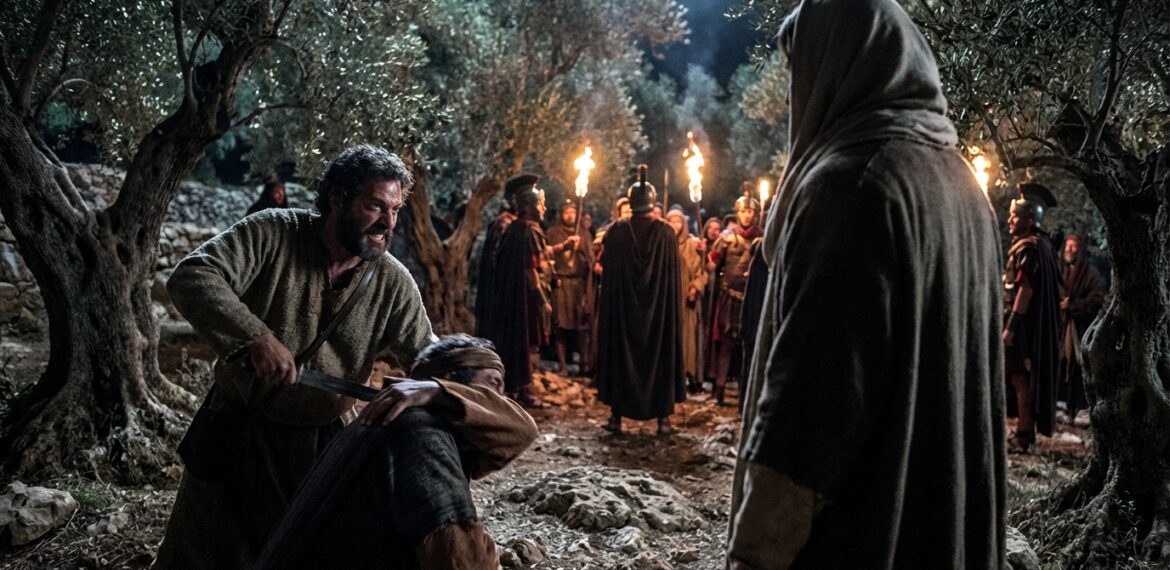 PER332 – La révolte du disciple Pierre et la guérison de Malchus