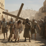 PER350 – Le chemin jusqu’au Mont Golgotha, aide de Simon de Cyrène