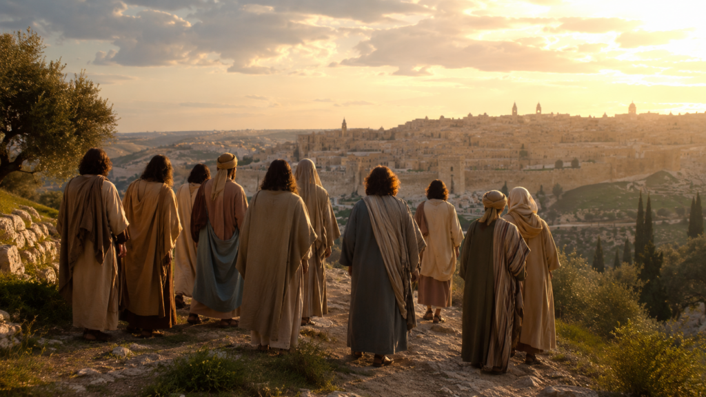ADA004 Le retour des disciples